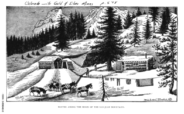 Silver San Juan: the mines and high scenery in Colorado's southwest mountains--in 1882. vist0025k